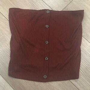 American Eagle Ribbed Tube Top